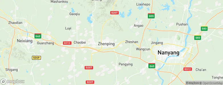 Chengjiao, China Map