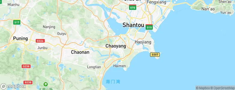 Chengnan, China Map