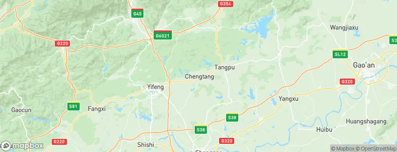 Chengtang, China Map