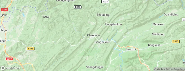Chenjiahe, China Map