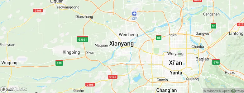 Chenyangzhai, China Map