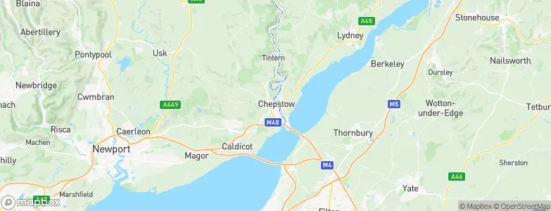 Chepstow, United Kingdom Map