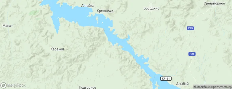 Cheremshanka, Kazakhstan Map