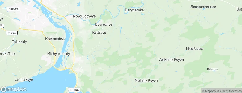 Cheremshanka, Russia Map
