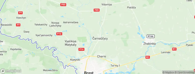 Chernavchitsy, Belarus Map