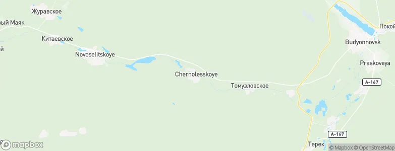 Chernolesskoye, Russia Map