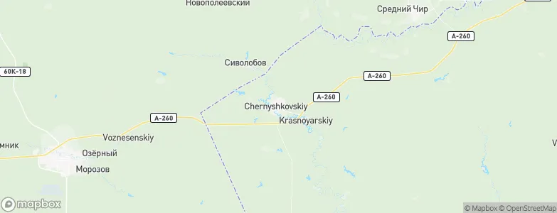 Chernyshkovskiy, Russia Map