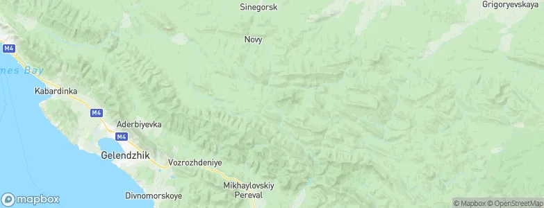 Chërnyy Aul, Russia Map
