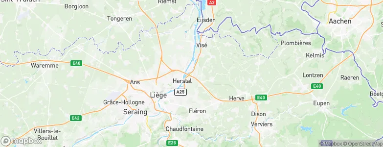 Chertal, Belgium Map