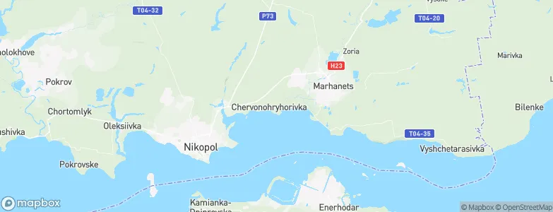 Chervonohryhorivka, Ukraine Map
