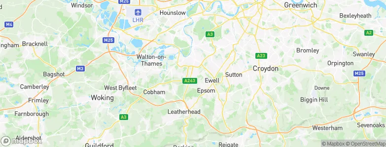 Chessington, United Kingdom Map