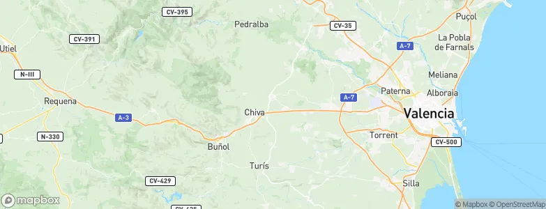 Cheste, Spain Map