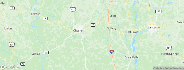 Chester County, United States Map