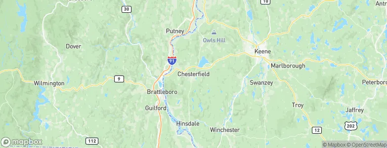 Chesterfield, United States Map