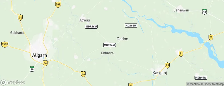 Chharra, India Map