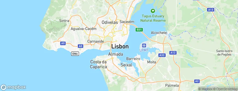 Chiado, Portugal Map