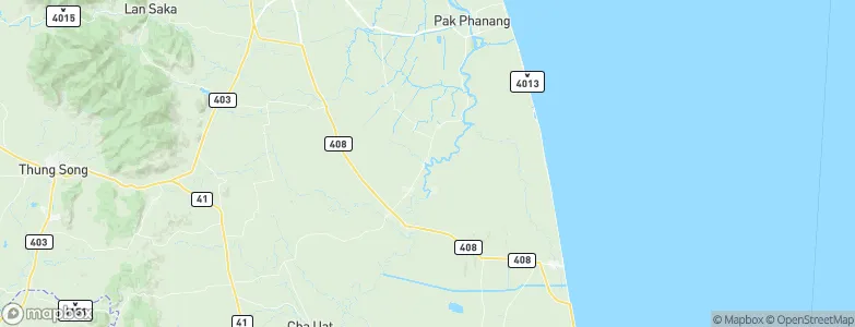 Chian Yai, Thailand Map