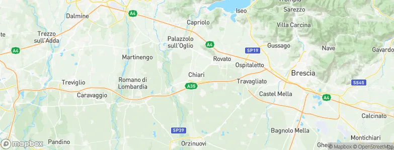 Chiari, Italy Map