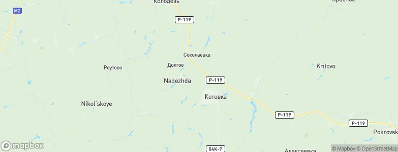 Chibisy, Russia Map
