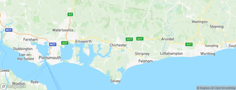 Chichester, United Kingdom Map