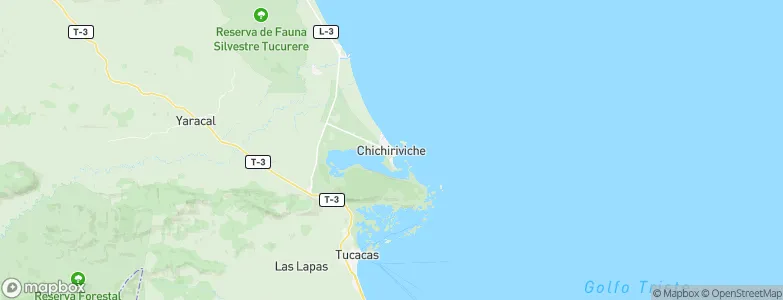Chichiriviche, Venezuela Map