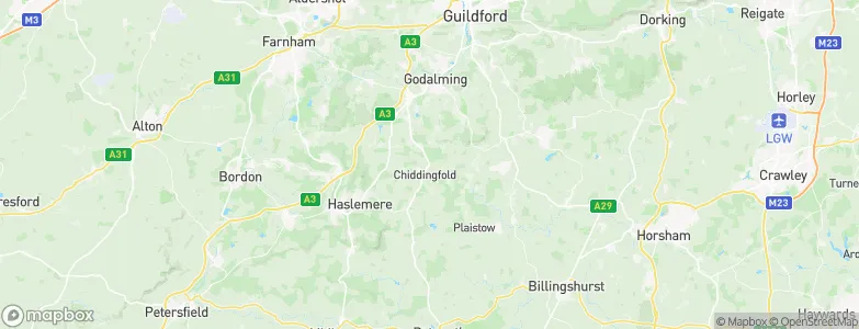 Chiddingfold, United Kingdom Map