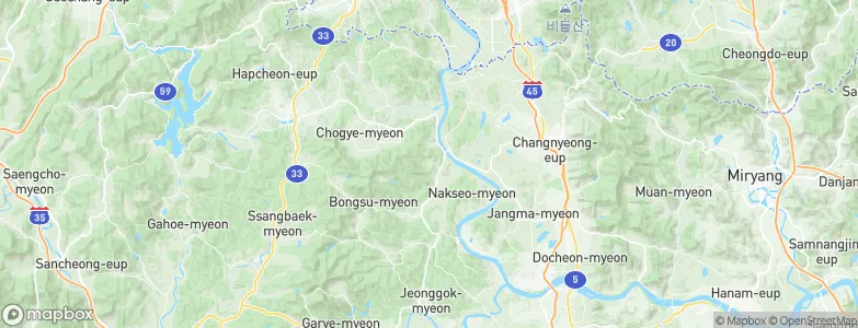 Chidong-gol, South Korea Map