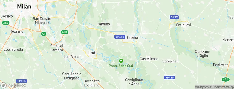 Chieve, Italy Map