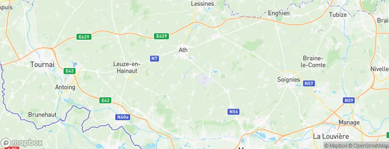 Chièvres, Belgium Map