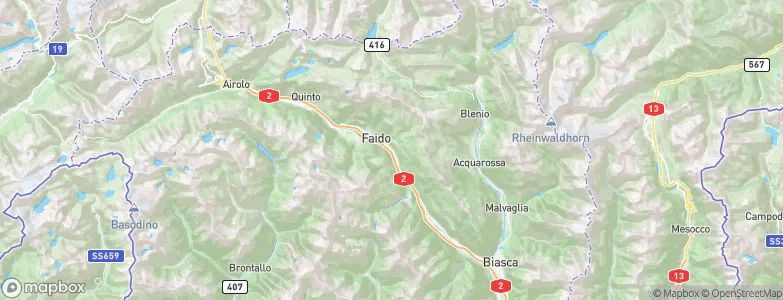 Chiggiogna, Switzerland Map