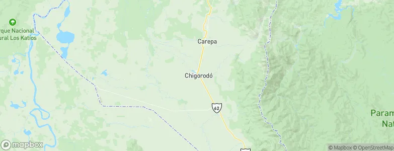 Chigorodó, Colombia Map
