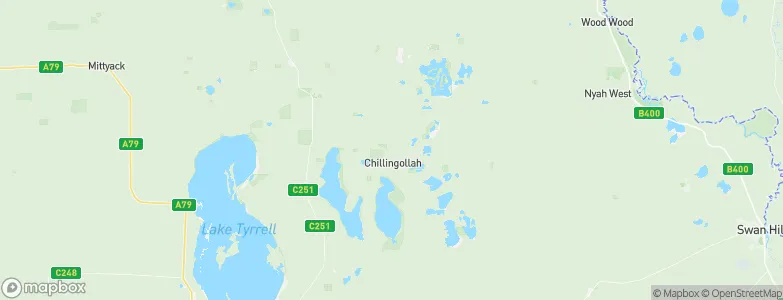 Chillingollah, Australia Map