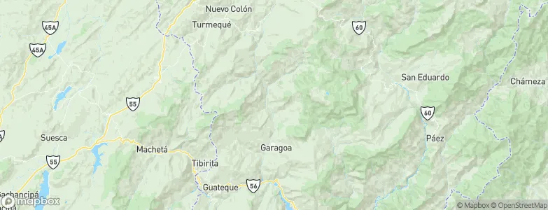 Chinavita, Colombia Map