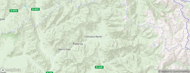 Chincolco, Chile Map