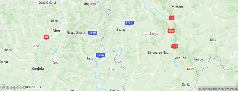 Chiochiş, Romania Map