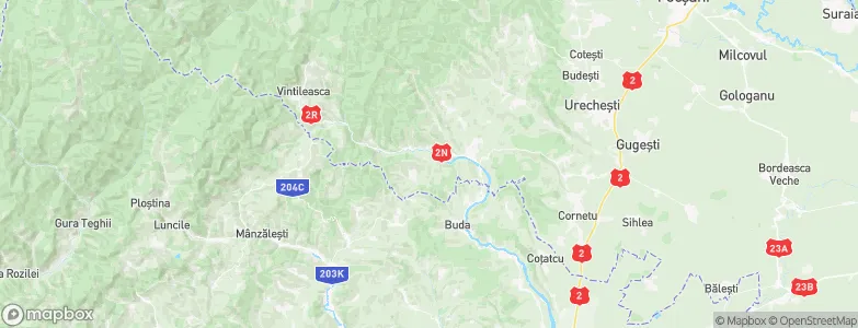 Chiojdeni, Romania Map