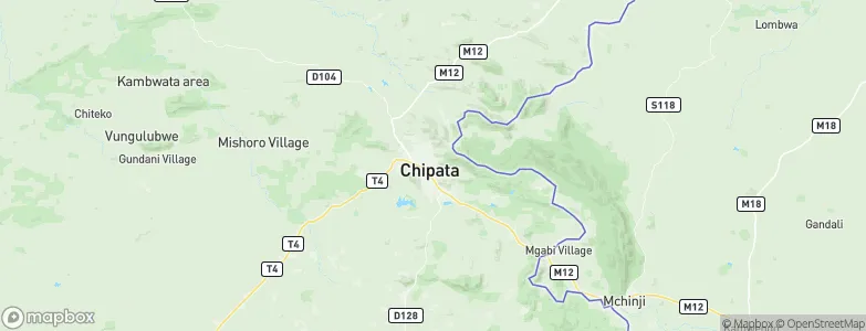 Chipata, Zambia Map