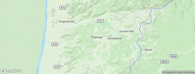 Chipinge, Zimbabwe Map