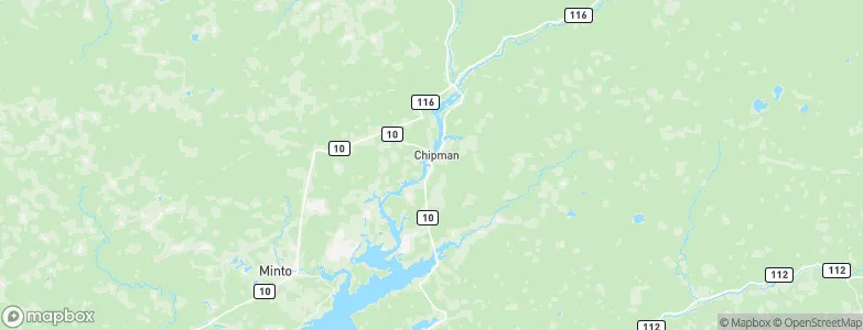 Chipman, Canada Map