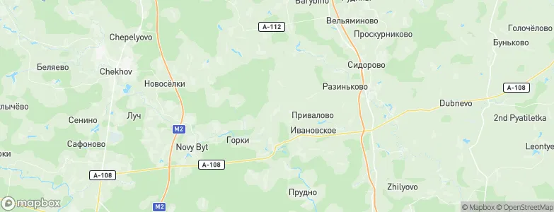 Chirkovo, Russia Map