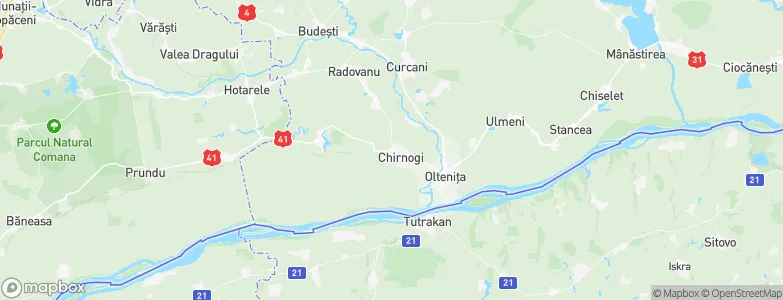 Chirnogi, Romania Map