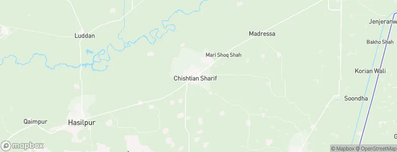 Chishtian, Pakistan Map