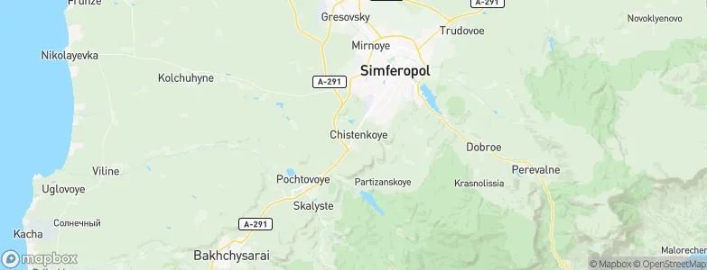 Chisten’koye, Ukraine Map