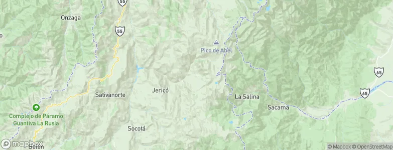Chita, Colombia Map