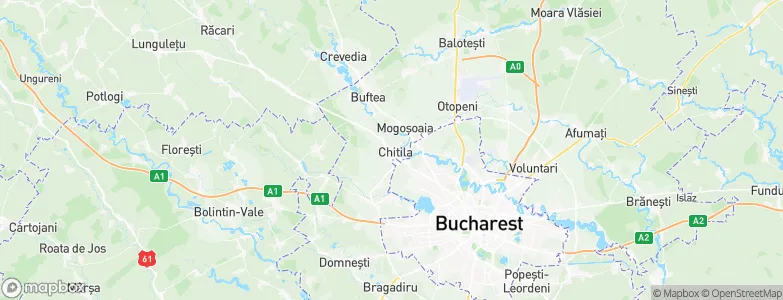 Chitila, Romania Map