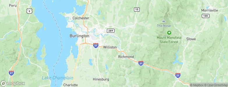 Chittenden, United States Map