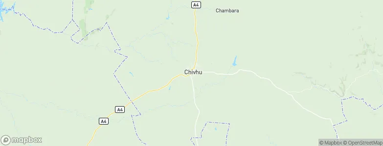 Chivhu, Zimbabwe Map