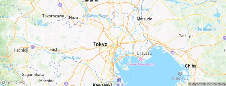 Chiyoda-ku, Japan Map