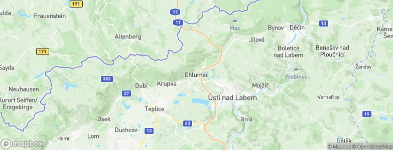 Chlumec, Czechia Map