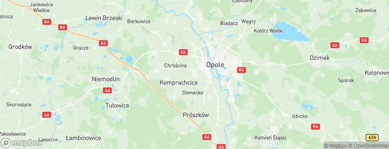 Chmielowice, Poland Map